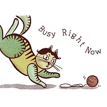 【玲廊滿藝】Kiwi Blue Moon─Busy right now (忙碌中)21x29.7cm