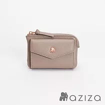 aziza CLARA鑰匙零錢包 午茶駝