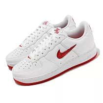 Nike 休閒鞋 Air Force 1 Low Jewel 白 紅 小勾 附牙刷 男鞋 AF1 小白鞋 FN5924─101
