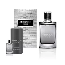 【JIMMY CHOO】JIMMY CHOO同名男性淡香水50ml(贈隨機體香膏75g+小香乙瓶)