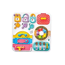 【澳貝auby統合玩具】益智動腦開鎖板《461604A》