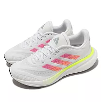 adidas 慢跑鞋 Supernova 3 W 女鞋 白 粉 運動鞋 緩衝 輕量 路跑 愛迪達 HQ1805