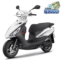 YAMAHA 山葉 AXIS Z 勁豪125 碟煞─新國民車 白深灰