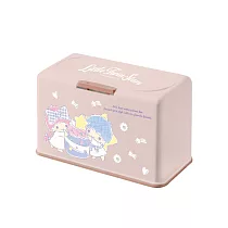 【Sanrio 三麗鷗】多功能口罩收納盒 凱蒂 衛生紙收納 收納盒 (約放50入) (20.5*10.5*13cm) 蛋糕雙子星
