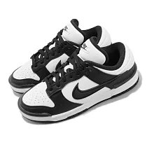 Nike 休閒鞋 Wmns Dunk Low Twist 女鞋 黑 白 熊貓 厚鞋舌 Panda DZ2794─001
