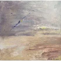 【玲廊滿藝】朱若茵─變天30x30cm