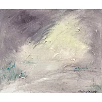 【玲廊滿藝】朱若茵─走在放晴的路上25x30cm