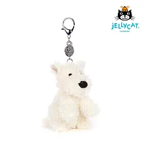 英國 JELLYCAT 鑰匙圈/吊飾 Munro Scottie Dog Bag Charm 蘇格蘭梗/犬/狗