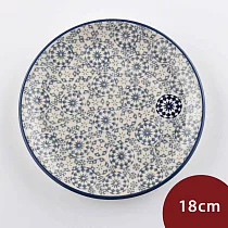 波蘭陶 悠然隨影系列 圓形淺盤 18cm 波蘭手工製