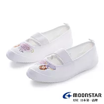 MOONSTAR 蘇菲雅小公主兒童室內鞋 16 白