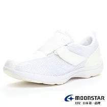 MOONSTAR 專業護士鞋 JP23.5 全白