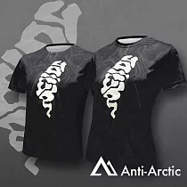 【Anti─Arctic】|台灣主題─短袖T恤─大人─男女同款─ XS 黑