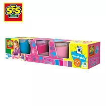 荷蘭SES 幼兒手指畫彩繪粉色系顏料組4色x145ml─00304