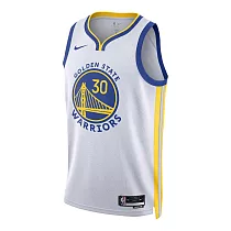 NIKE SWGMN球衣 勇士隊 Stephen Curry 男藍球背心─白─DN2077100 2XL 白色