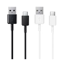 SAMSUNG 三星製造 Type C to USB 快充充電線 (袋裝) 黑色
