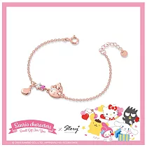 STORY 故事銀飾─Small Gift for U系列─My Melody 美樂蒂禮物純銀手鍊 加長1cm