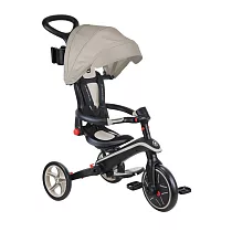 【GLOBBER 哥輪步】4合1 Trike多功能3輪推車折疊版 ─ 多款任選 燕麥奶茶色