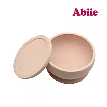 abiie 食光碗─吸盤式矽膠餐碗 木瓜牛奶