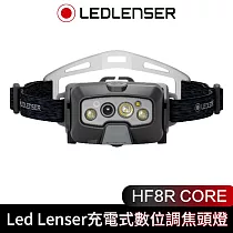 德國 LED LENSER HF8R CORE 充電式數位調焦頭燈