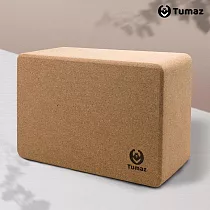 【Tumaz月熊健身】高質感天然環保 軟木瑜珈磚70D 軟木棕