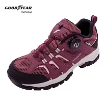 【Goodyear 固特異】玩轉戶外 女款轉扣郊山健行鞋─酒紅 / GAWO32422 JP25.5 酒紅