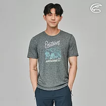 ADISI 男圓領涼感智能纖維速乾短袖圖T AL2311047 (S─2XL)|吸濕排汗 快乾 單向導濕 彈性 排汗衣 XL 雙色青玉