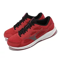 Mizuno 慢跑鞋 Maximizer 26 寬楦 男鞋 紅 灰 運動鞋 緩震 入門款 美津濃 K1GA2400─05