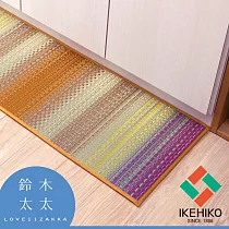 【九州IKEHIKO】藺草榻榻米廚房地墊(43x120cm)共4色─ (舞曲橘) | 鈴木太太公司貨