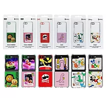 Samsung 三星 Galaxy Z Flip5 原廠聯名主題式感應保護殼 (GP─FPF731) Kakao粉紅賽車