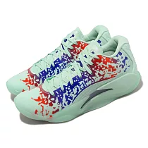 Nike 籃球鞋 Jordan Zion 3 PF 男鞋 薄荷綠 胖虎 錫安 首發配色 DR0676─300 29cm GREEN/MULTI─COLOR
