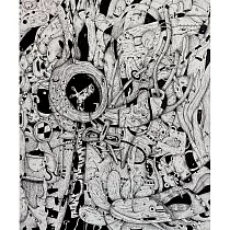 【玲廊滿藝】陳宥佳─墜落45.5x38cm