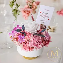 【Floral M】獻給媽咪奢華康乃馨永生花禮