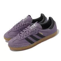 adidas 德訓鞋 Samba OG W 女鞋 芋頭紫 黑 膠底 休閒鞋 愛迪達 IE7012