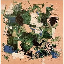 【玲廊滿藝】黃于倫Yulun Huang─恐懼與獨白30x30cm