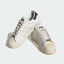 ADIDAS SUPERSTAR 男女休閒鞋─白─ID4675 UK6.5 白色
