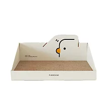 PURROOM 沙發貓抓板 斜口貓抓板貓咪紙板 貓窩 貓抓窩 不掉屑瓦楞紙 貓咪玩具 小雞貓抓板
