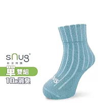 【sNug十秒除臭襪】中筒健康童襪單雙─馬卡藍/特級美國棉科技童襪/舒適無痕/不鬆脫/無毒無敏/醫師推薦/台灣製/ 馬卡藍16─18(襪底止滑)