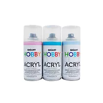 比利時 GHIANT 將噴 HOBBY ACRYL 壓克力噴漆150ml(室設/建築/美工) 淺色系7色