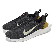 Nike 慢跑鞋 Flex Experience RN 12 男鞋 黑 土黃 緩震 路跑 環保材質 運動鞋 DV0740─002
