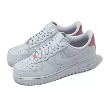 Nike 休閒鞋 Air Force 1 07 男鞋 AF1 情人節 灰 珊瑚粉 HF0729─001 23cm GREY/PINK