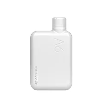 memobottle A6 不鏽鋼薄型輕旅水瓶 (白)
