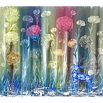 【玲廊滿藝】拾遺畫話─創造─夢幻系列3─45.5x53cm