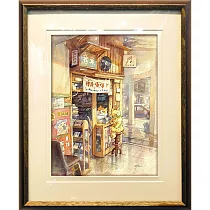 【玲廊滿藝】詞不DA藝─未逝光音33.6x25.3cm