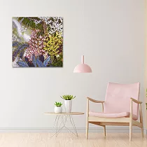 【御畫房】花語系列三 國家一級畫師手繪油畫80×80cm VF─181 (客製商品)