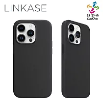 ABSOLUTE LINKASE 悠遊卡官方認證一嗶就過MagSafe悠遊嗶嗶殼_矽膠款 iPhone 14 Pro Max 6.7吋專用 (多色可選) 曜石黑