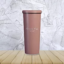 GREEN CUP芊杯內外316不鏽鋼真空吸管杯─800ml─2支組