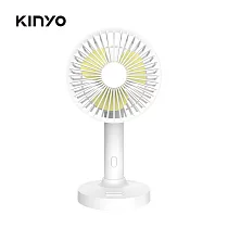 【KINYO】手持充電風扇5吋|USB充電|角度調節|手持式風扇 UF─2150