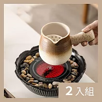 CS22 烤奶茶陶壺罐戶外圍爐煮茶器罐罐壺─2入 兩款各一