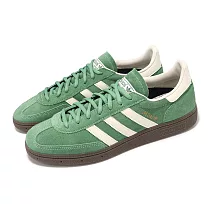 adidas 休閒鞋 Handball Spezial 男鞋 女鞋 綠 米白 復古 麂皮 三葉草 愛迪達 IG6192