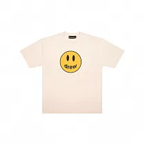 Drew house FW22 mascot ss tee cream 笑臉 奶油白 DH─HJ2121─MCCM XL 奶油白
